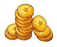 Amount of monedas