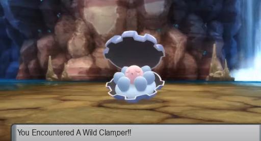 Onde pegar Clampel em Pokémon BDSP