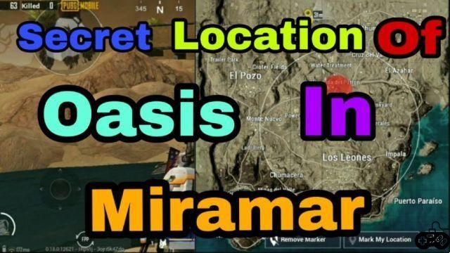 Where is the Oasis located in PubG Mobile