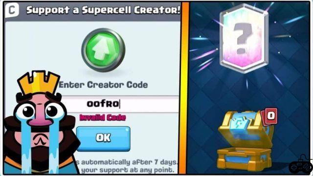What is the Author Code for in Clash Royale