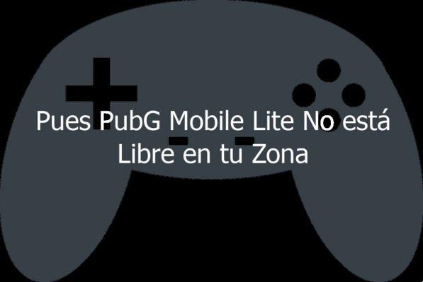 Bem, o PubG Mobile Lite não está disponível na sua área