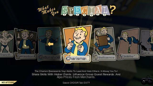 Fallout 76: Skills, SPECIAL cards