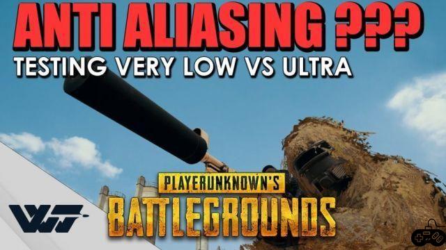 What is Antialiasing in PubG Mobile