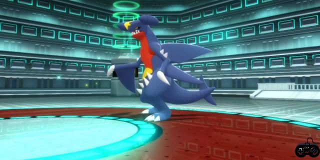 What are Garchomp's weaknesses in Pokémon Sparkling Diamond and Sparkling Pearl?