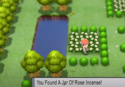 Incienso Rosa en Pokémon Diamante Brillante y Perla Brillante, cómo encontrarlo