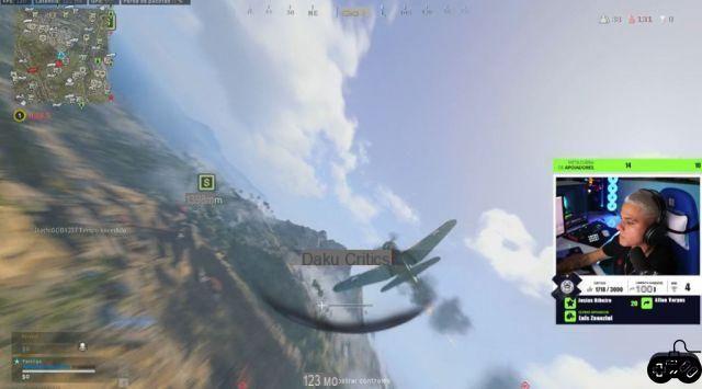 This insane Warzone Pacific player has hijacked a fighter jet in the air!
