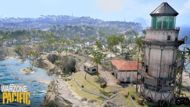 Warzone Caldera POI: all points of interest on the Pacific map