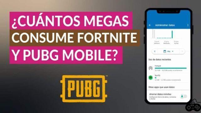 Quantos dados um jogo do PubG Mobile consome?