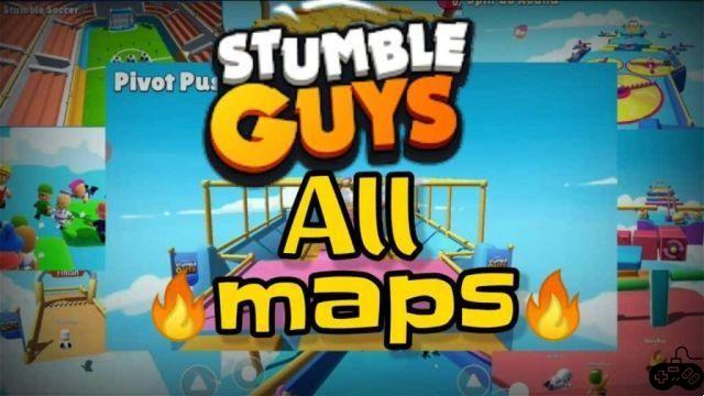 Quantos mapas existem em Stumble Guys?