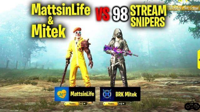 What is Mattsinlife called in PubG Mobile