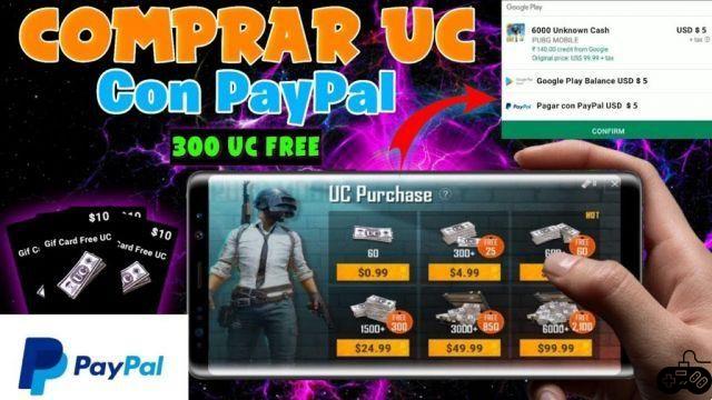 Come acquisire UC in PubG Mobile con Paypal
