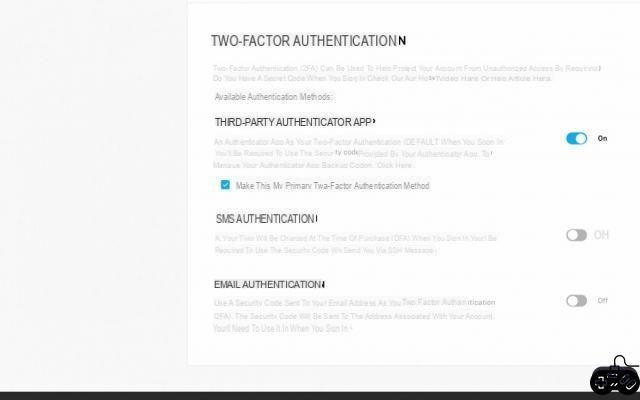 Como ativar a autenticação de dois fatores (2FA) em Fortnite