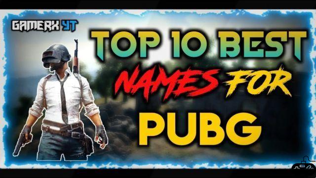 Best Names for PubG Mobile