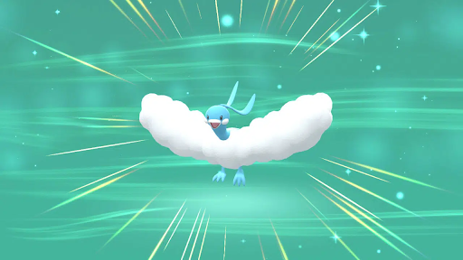 Swablu/Altaria en Pokémon Sparkling Diamond y Sparkling Pearl, cómo atrapar