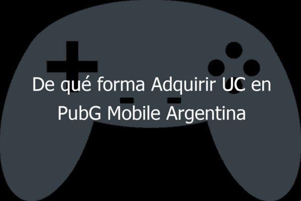 Como adquirir UC no PubG Mobile Argentina