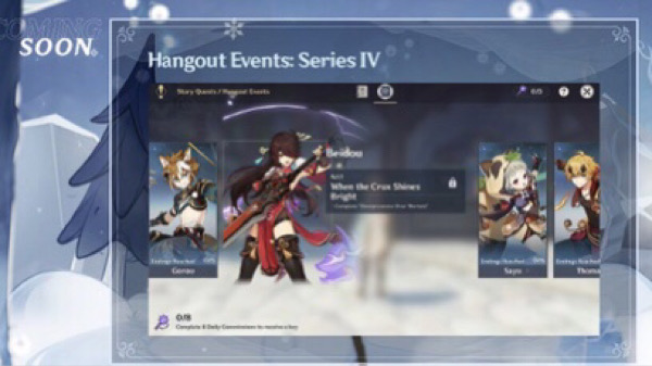 Guía de eventos de Hangouts de Genshin Impact Beidou: recompensas, logros y finales