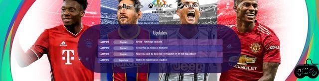 Server status PES 2021, how to know the status of the servers